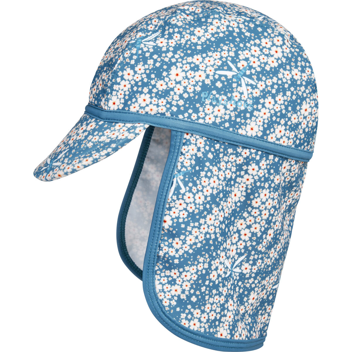 Playshoes Dětská UV kšiltovka Flowers - petrol