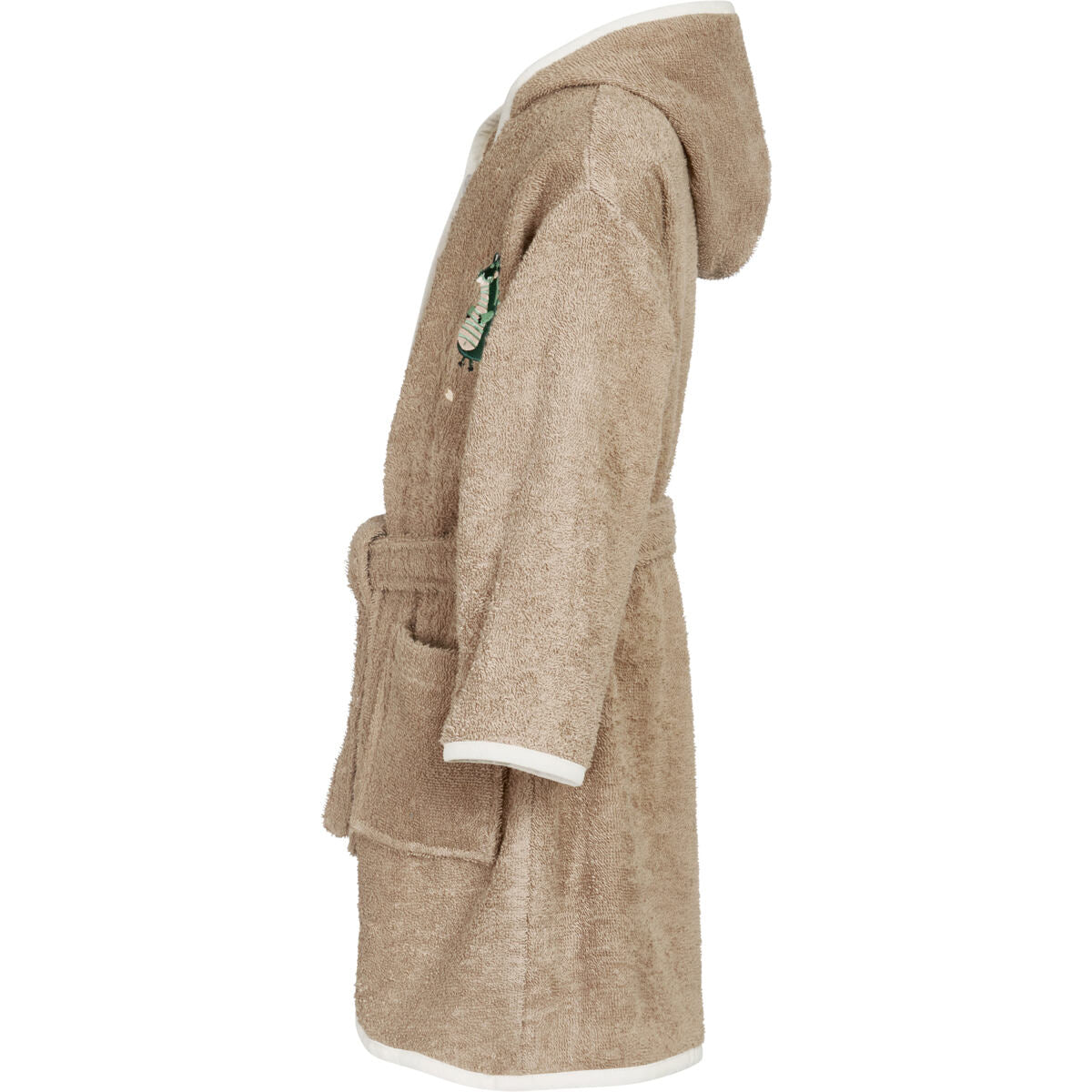 Playshoes Dětský župan Wild Animals brown - froté