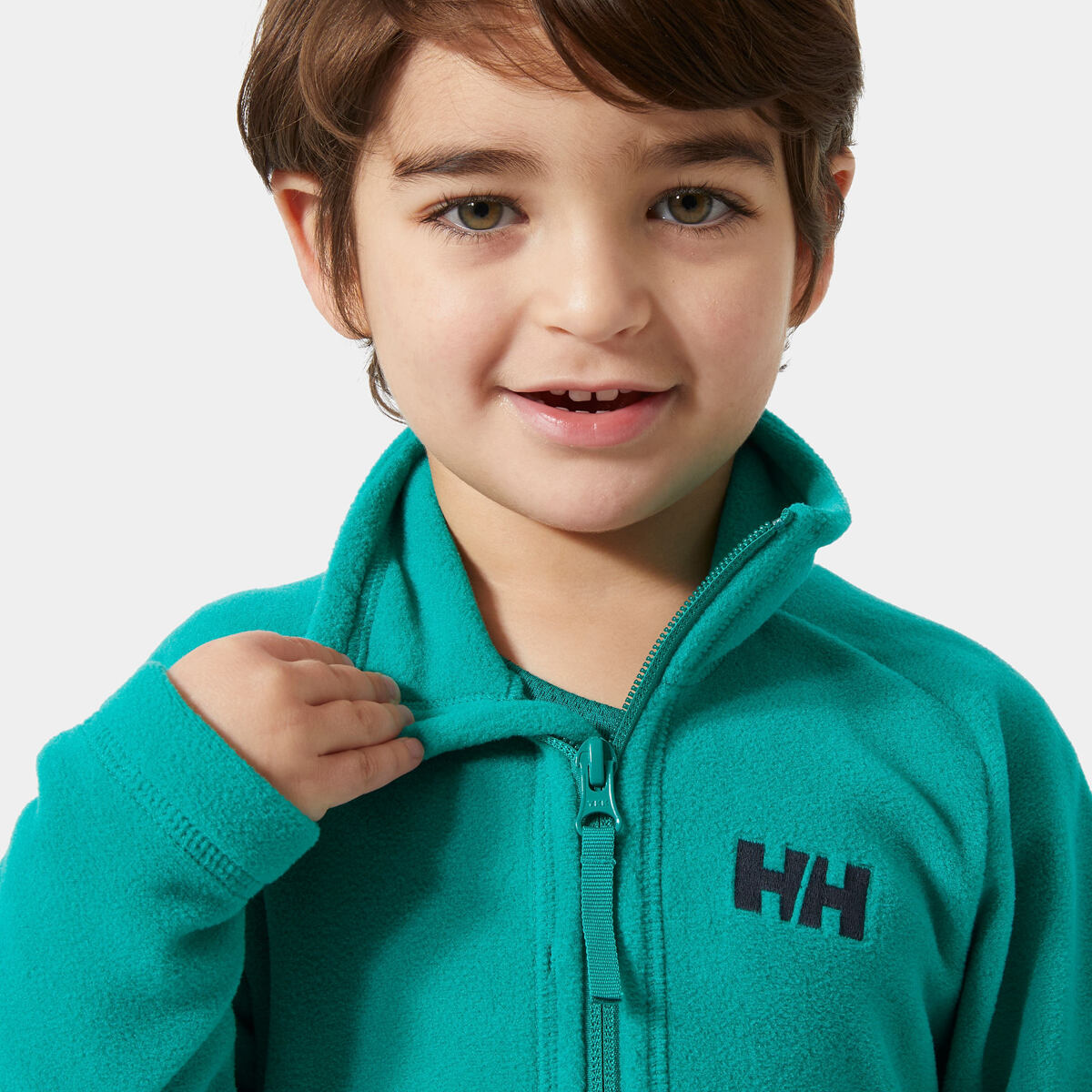 Helly Hansen Dětská fleecová mikina K Daybreaker 2.0 -  green