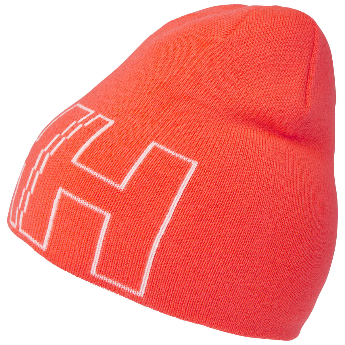 Helly Hansen Dětská zimní čepice K Outline Beanie - neon coral