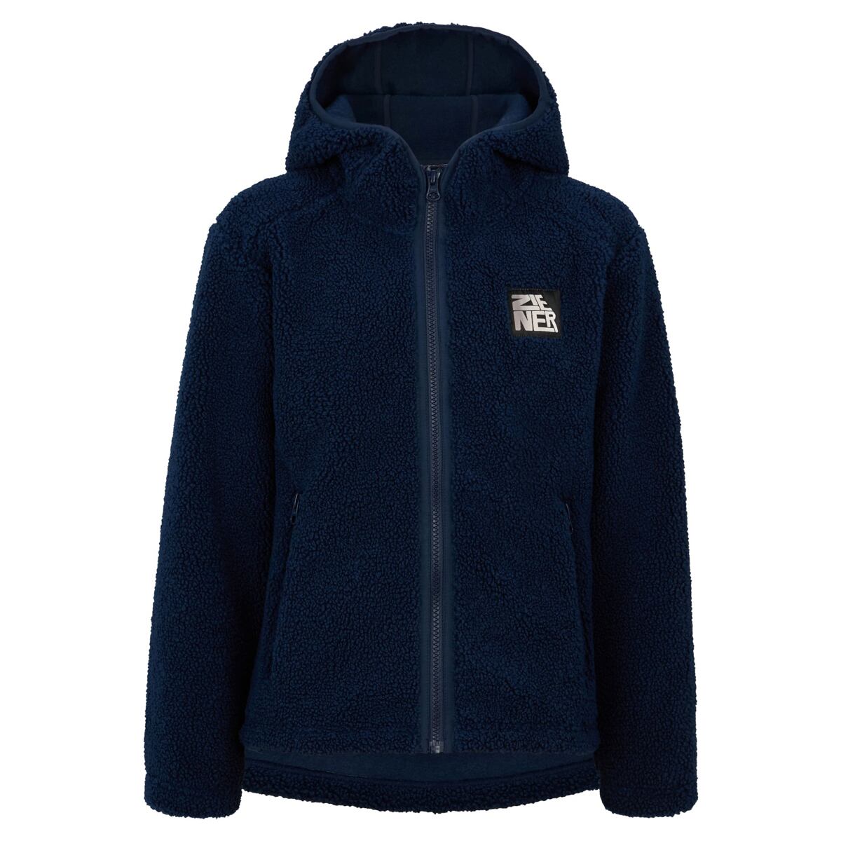Ziener Dětská fleecová bunda Juha Jr - dark navy