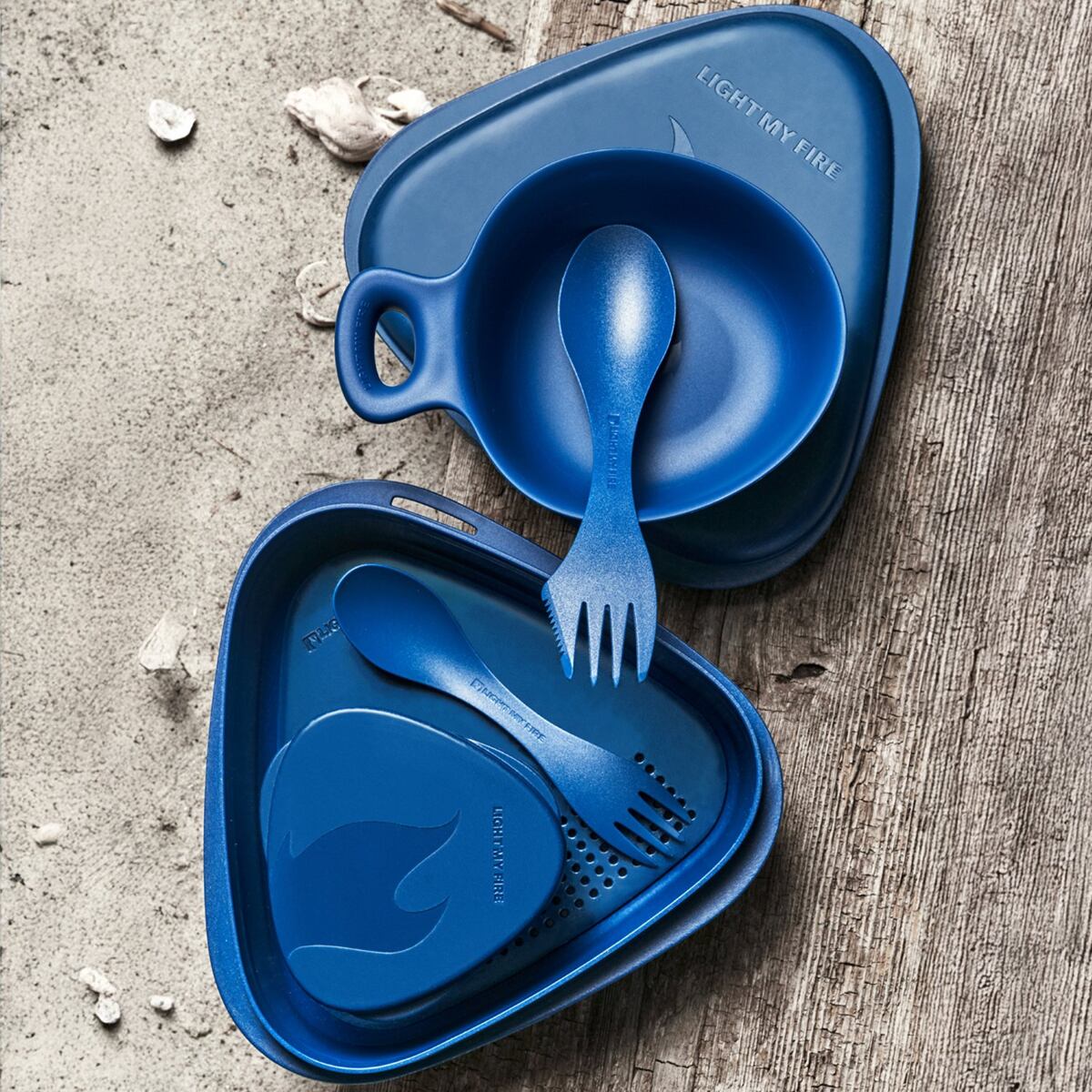 Light my fire Cestovní sada nádobí Outdoor MealKit 2.0 slatyblack