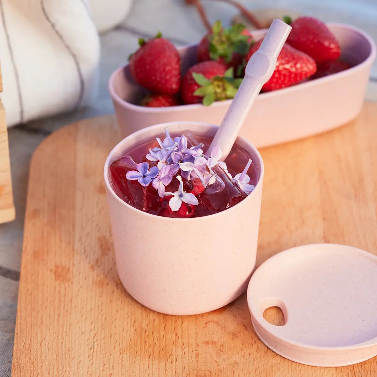 Light my fire Kelímek s víčkem MyCup´n Lid short dustypink 250 ml