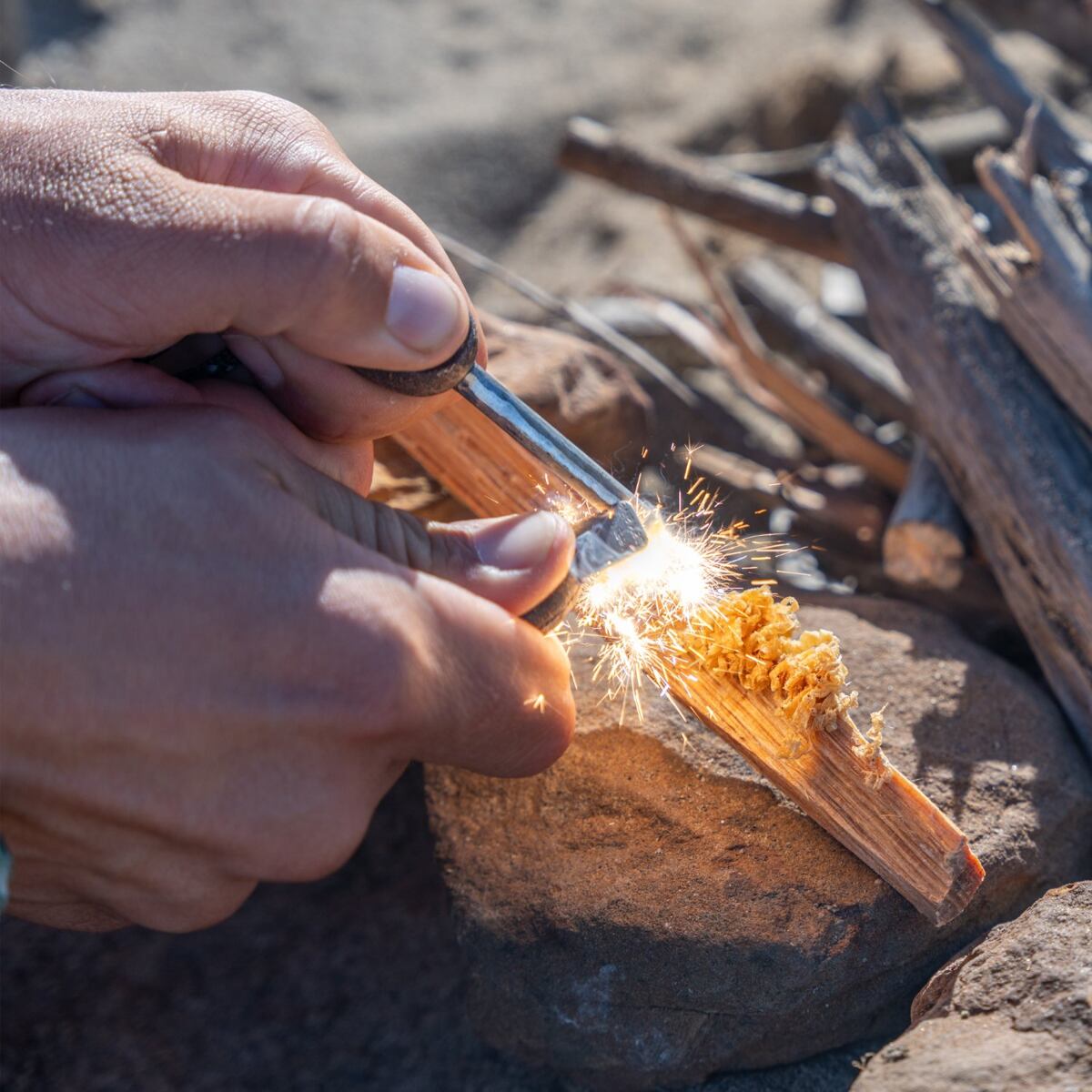 Light my fire Křesadlo Swedish FireSteel army 2in1 cocoshell