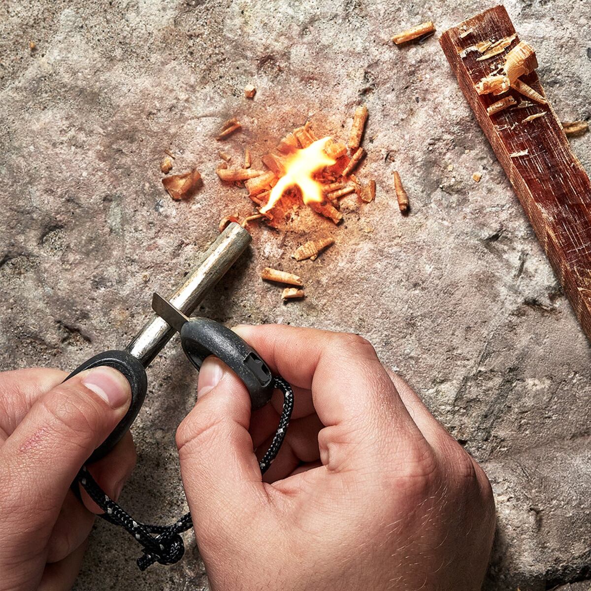 Light my fire Křesadlo Swedish FireSteel army 2in1 rustyorange