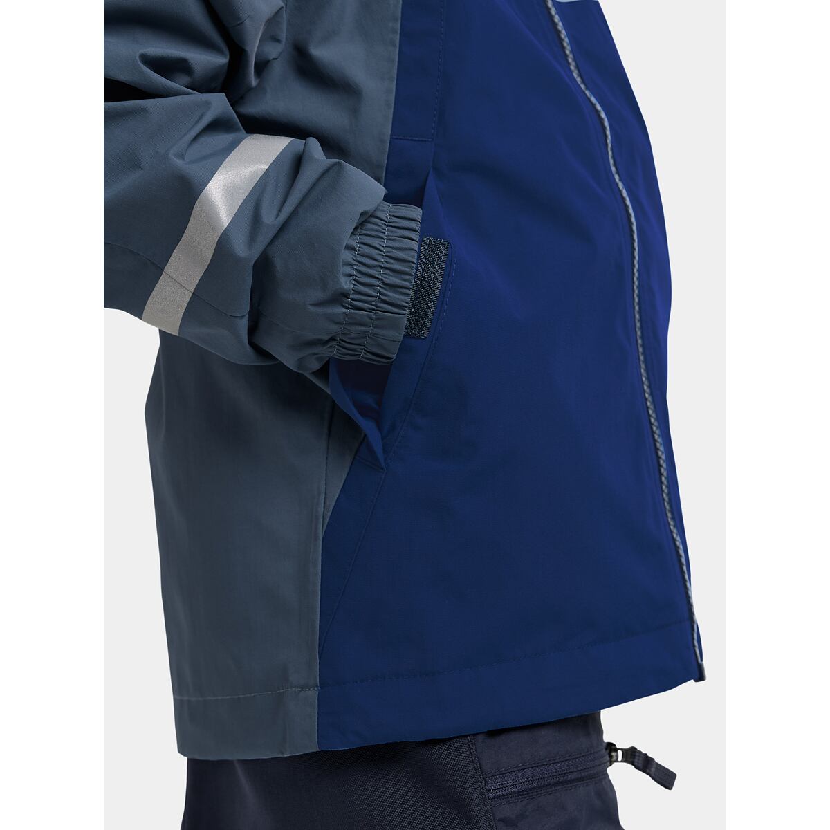 Didriksons Dětská nepromokavá bunda Pilvi blue fog - ROSTOUCÍ