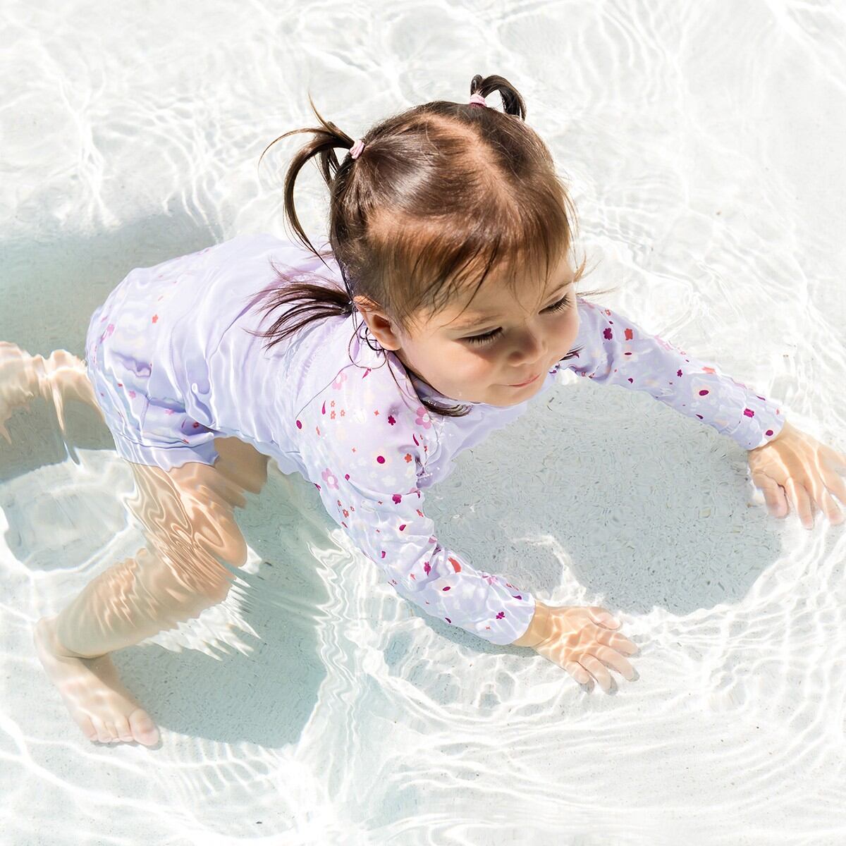 Splash About Dětské UV tričko dlouhý rukáv Lilac Spring