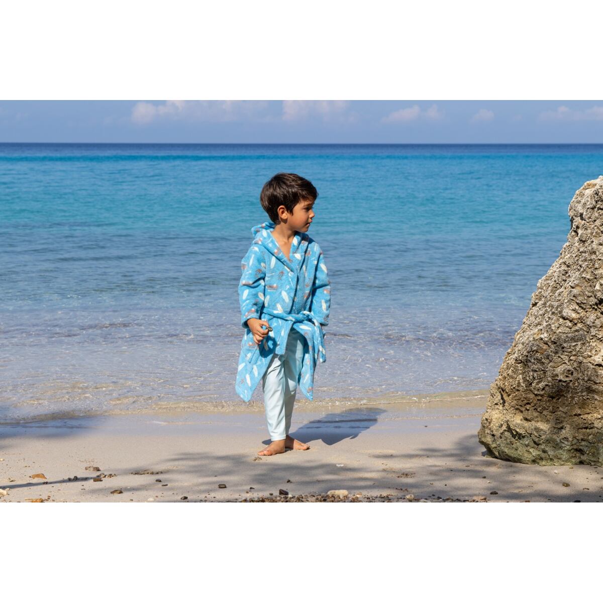 Playshoes Dětské UV legíny - mint green