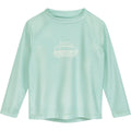 Playshoes Dětské UV tričko Surfbus mint green - dlouhý rukáv