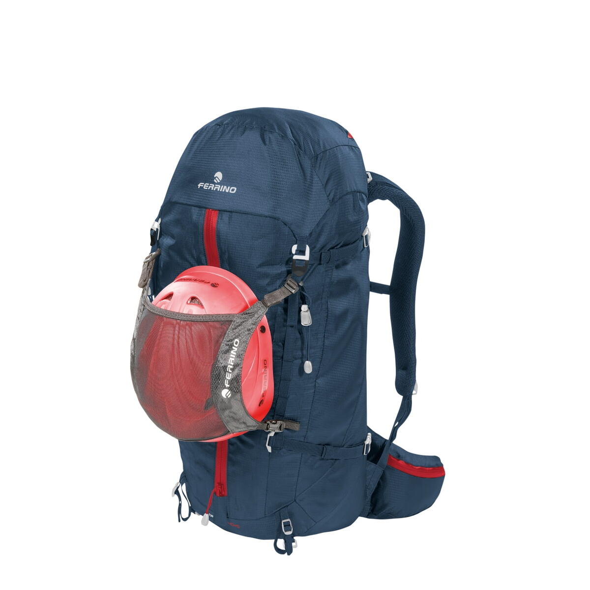 Ferrino 100% voděodolný turistický batoh Dry Hike 40+5 l blue