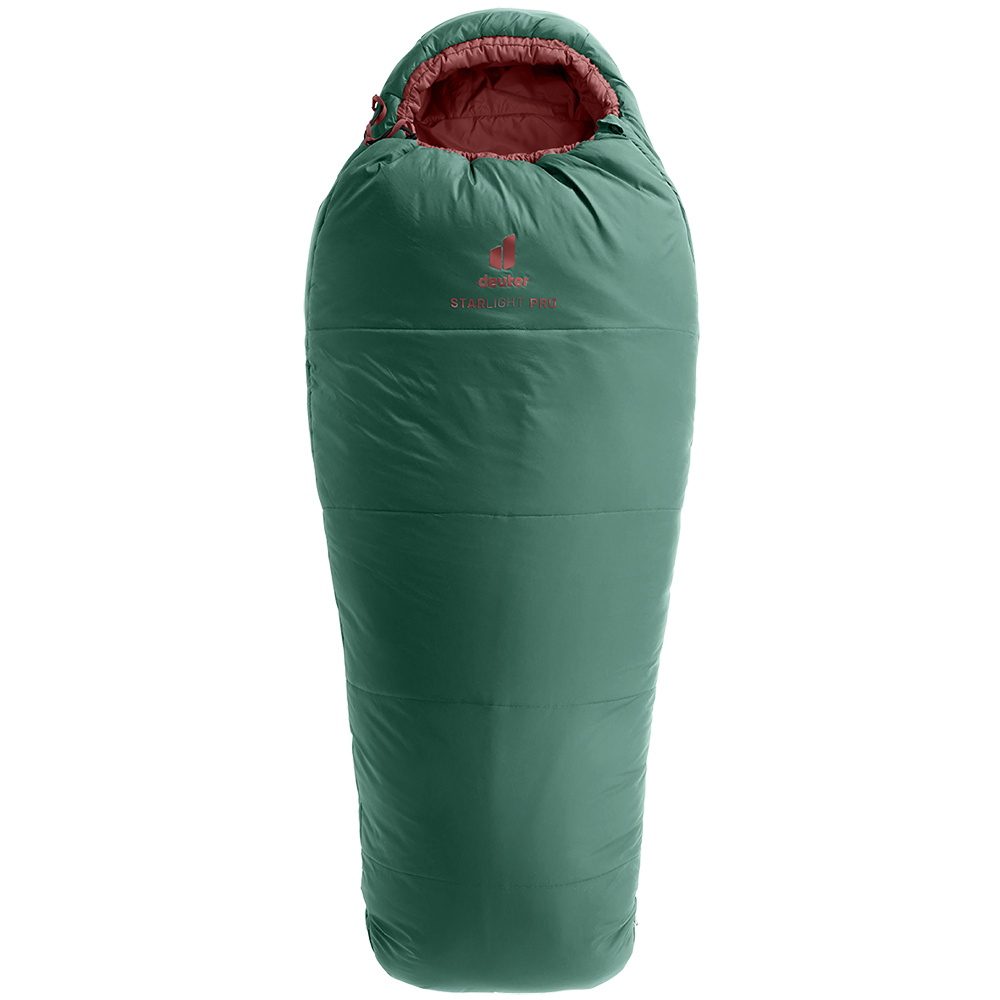 Dětský rostoucí spací pytel Deuter Starlight Pro seagreen-redwood levý